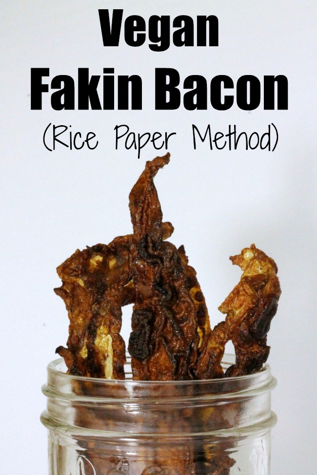 Fakin Bacon (Rice Paper Method) Cooking By Laptop