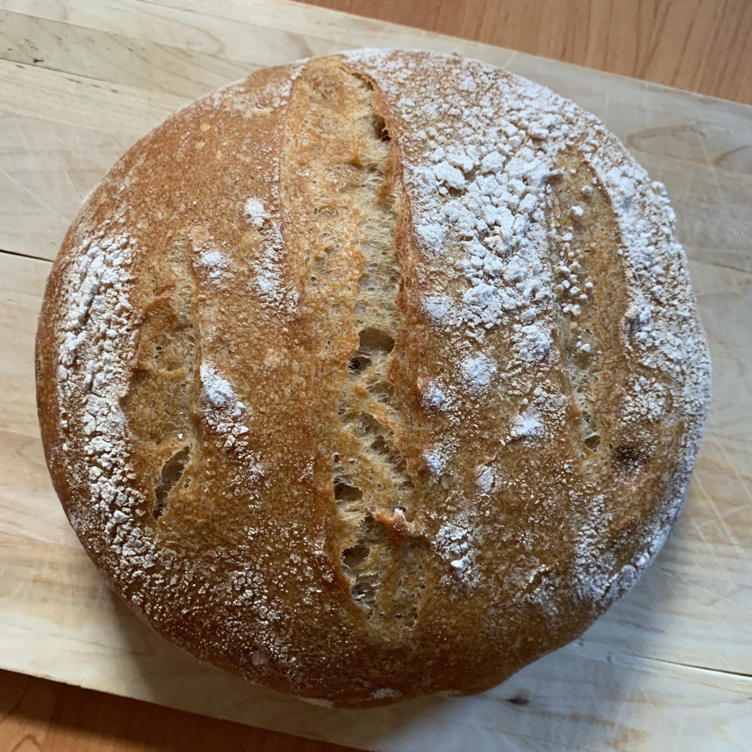 Lazy Sourdough Bread (Vegan) Cooking By Laptop