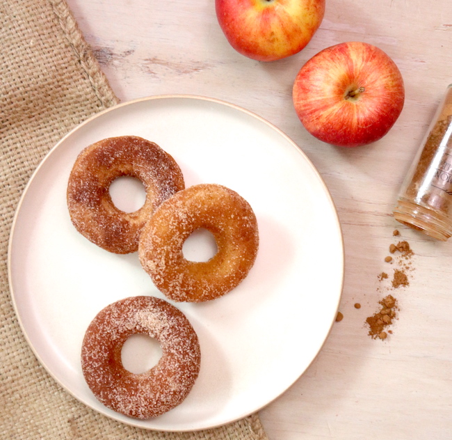 Vegan Baked Apple Cider Donuts