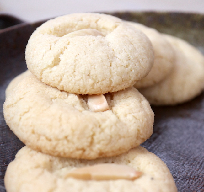 Marzipan Cookies {Vegan, Gluten Free}