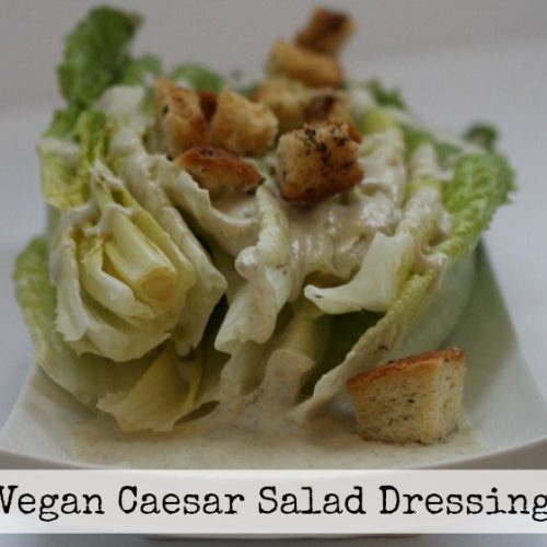vegan caesar salad dressing