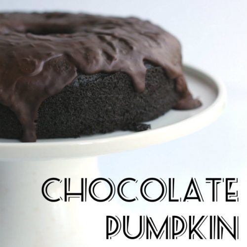 Chocolate Pumpkin Beer Cake Vegan