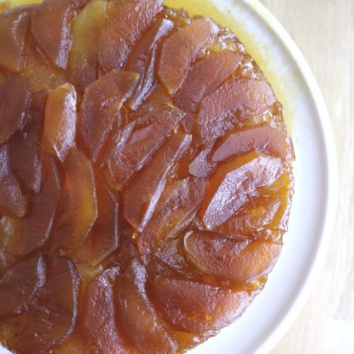 Julia Child's Apple Tarte Tatin Vegan