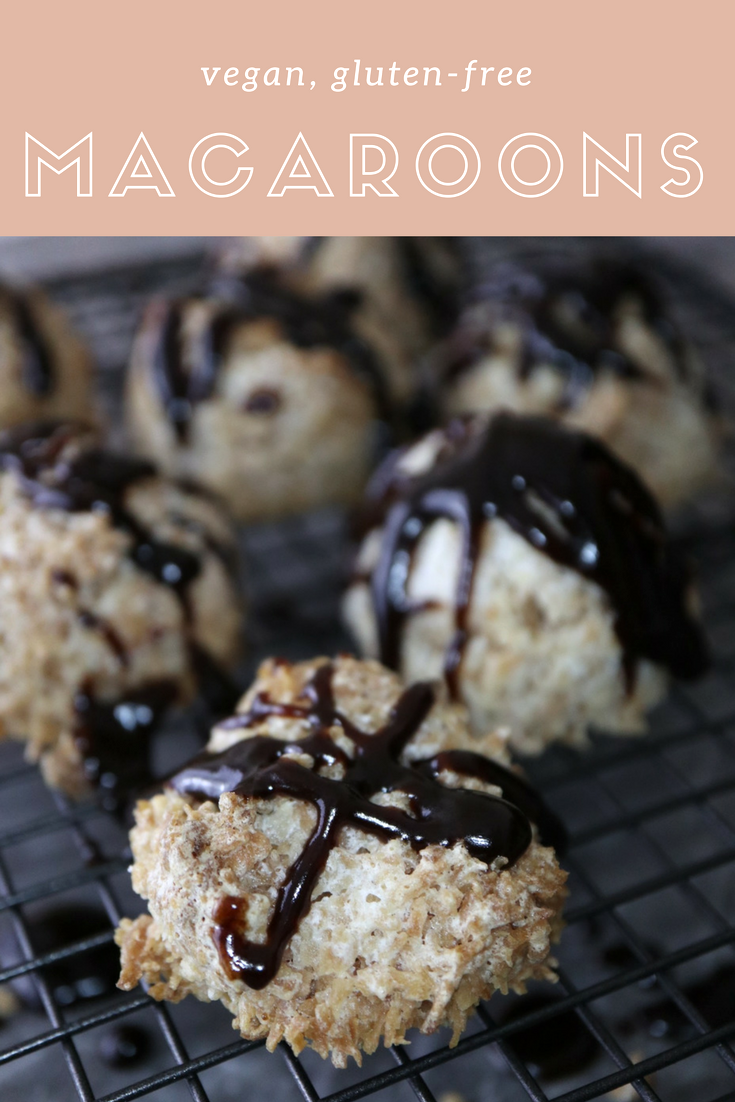 Coconut Macaroons {Vegan & Gluten-Free}