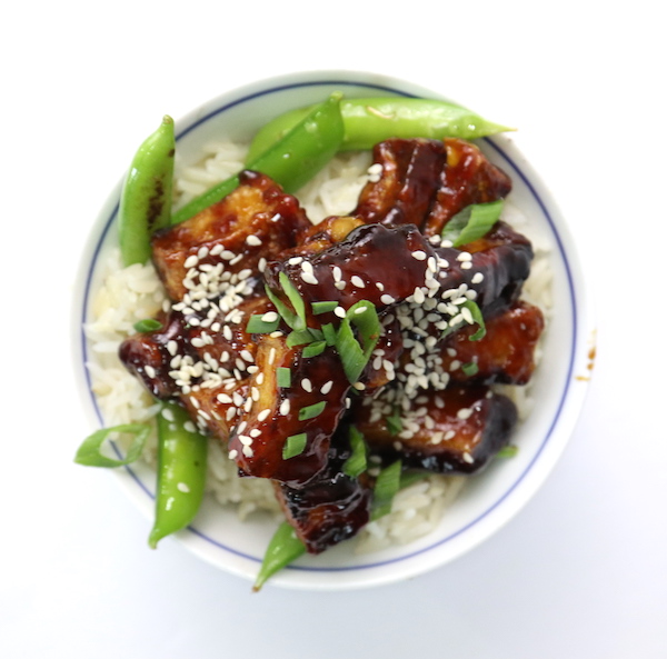 Sweet and Sticky Tofu