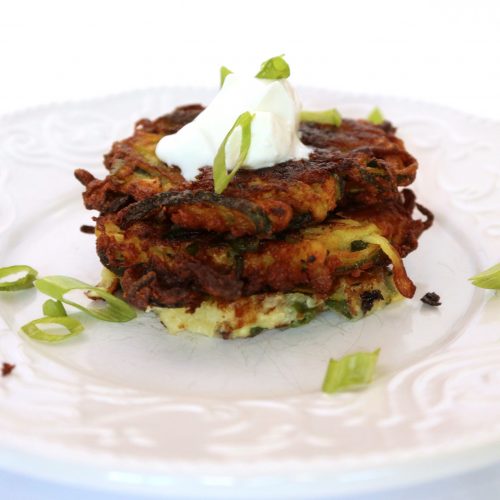 Zucchini Fritters Vegan Gluten Free