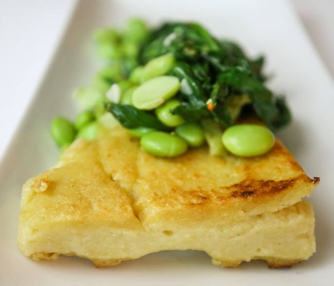 Chickpea Panisse Eat More Plants