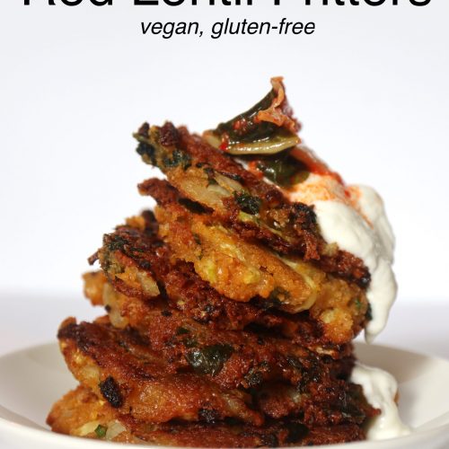 Red Lentil Fritters