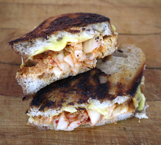 KimChi Grilled Cheese