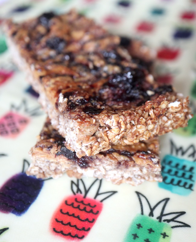 Back to School PB&J Bars