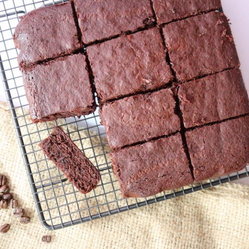Gluten free cassava brownies
