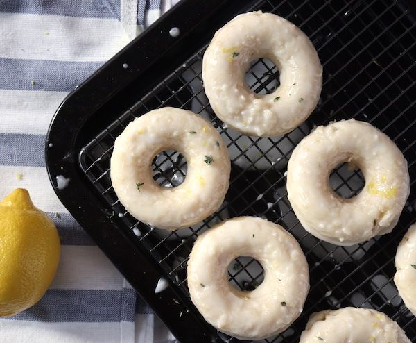 Lemon Donuts {Vegan}