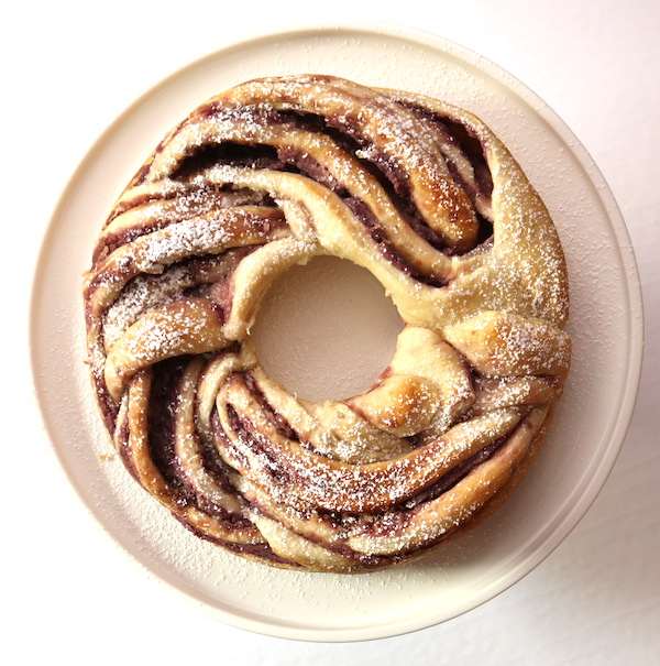 Ube Swirl Bread {Vegan}