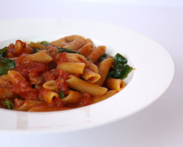 Pasta a la Pomarola {Vegan}