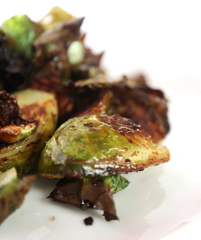 Oven Roasted Brussels Sprouts